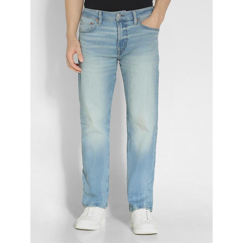 American Eagle Men Blue Air Flex+ Original Bootcut Jean (31)