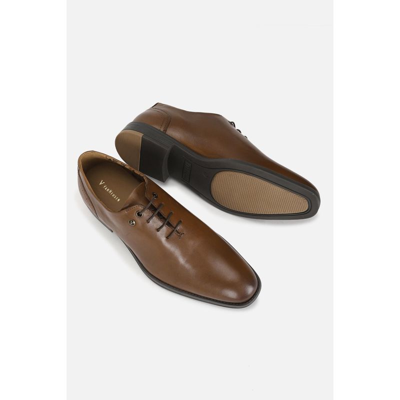 Van Heusen Men Brown Formal Shoes (UK 8)