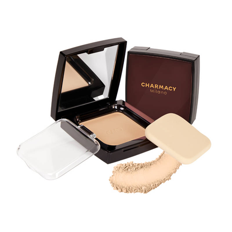 Charmacy Milano HD Cover Compact - 03 - Buildable, 12Hr Stay, Matte, Oil Control