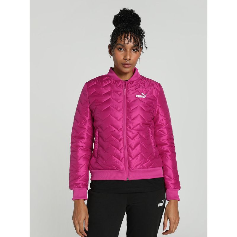 Puma Bomber Women Pink Jacket (XS)