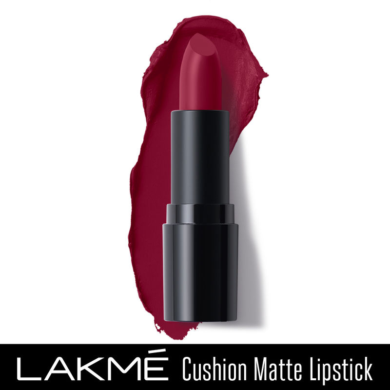Lakme Cushion Matte Lipstick - Red Crimson