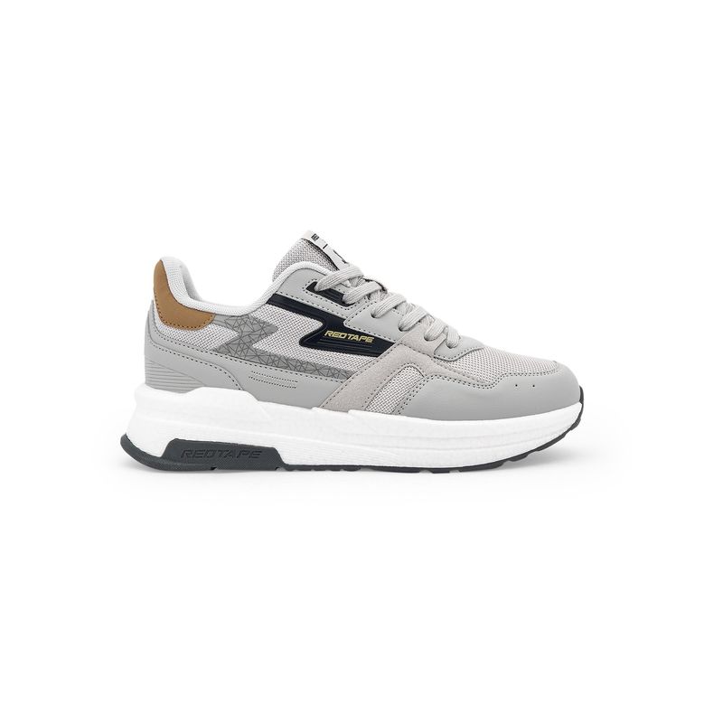 Red Tape ETPU Men Colorblocked Grey Lifestyle Sneakerss (UK 7)