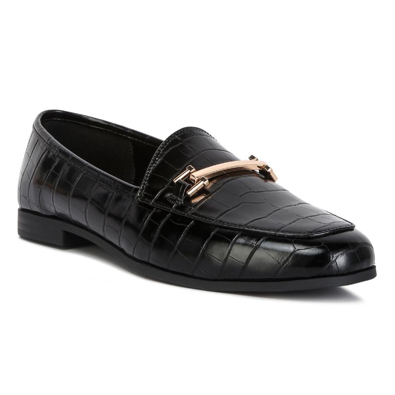 London Rag Street-Smart Horsebit Embellished Loafers (EURO 38)