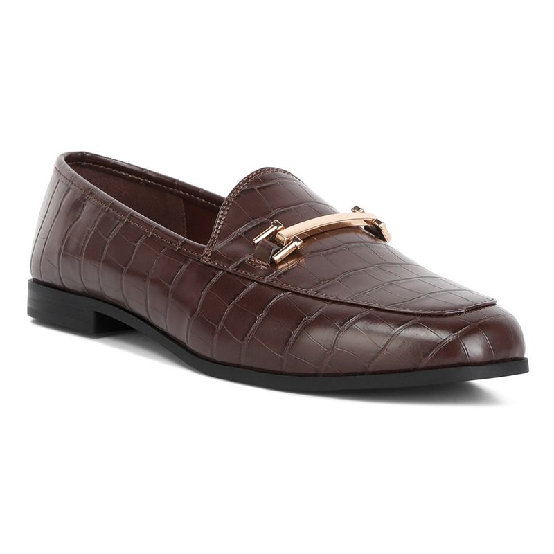 London Rag Street-Smart Horsebit Embellished Loafers (EURO 36)