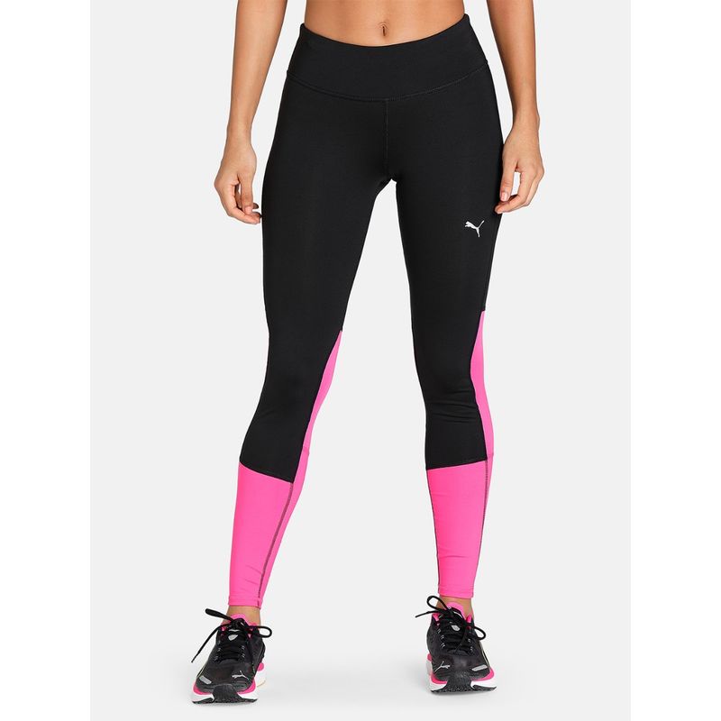 Puma Run Favorite Reg Rise Long Womens Black Tights (XS)