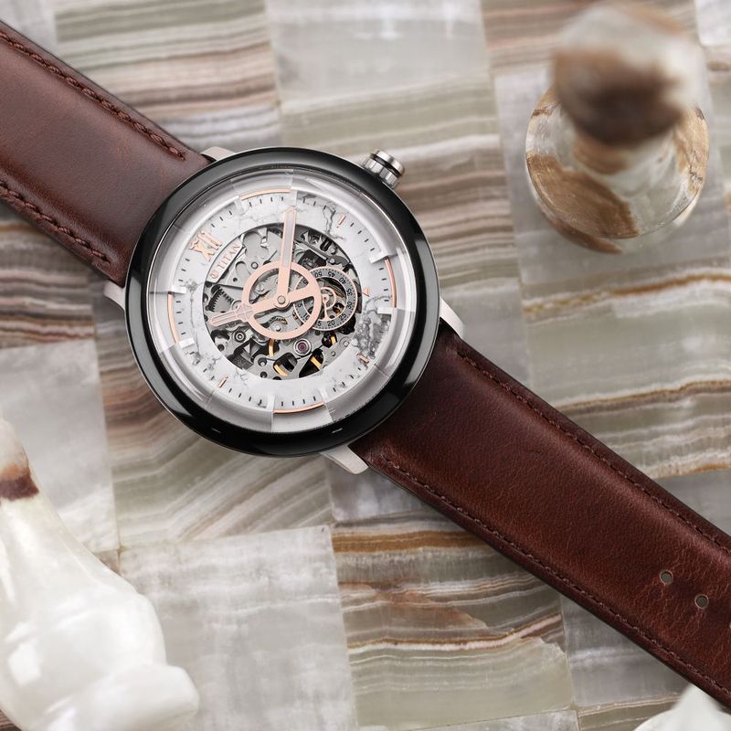 Titan 1848KL01White Dial Analog Watch For Men