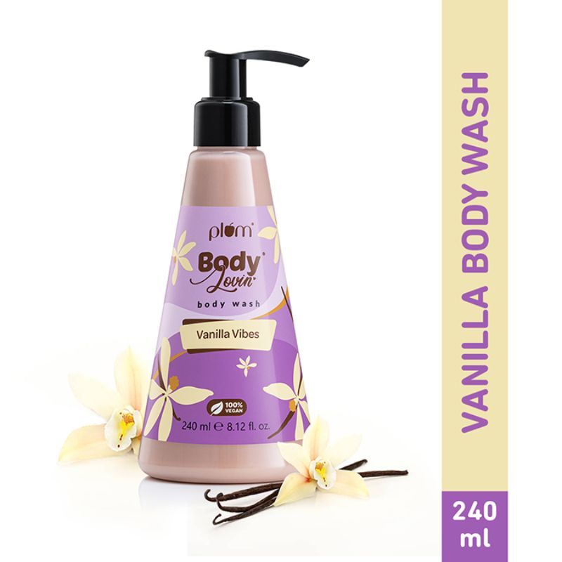 Plum BodyLovin' Vanilla Vibes Body Wash - Warm Vanilla SLS-Free