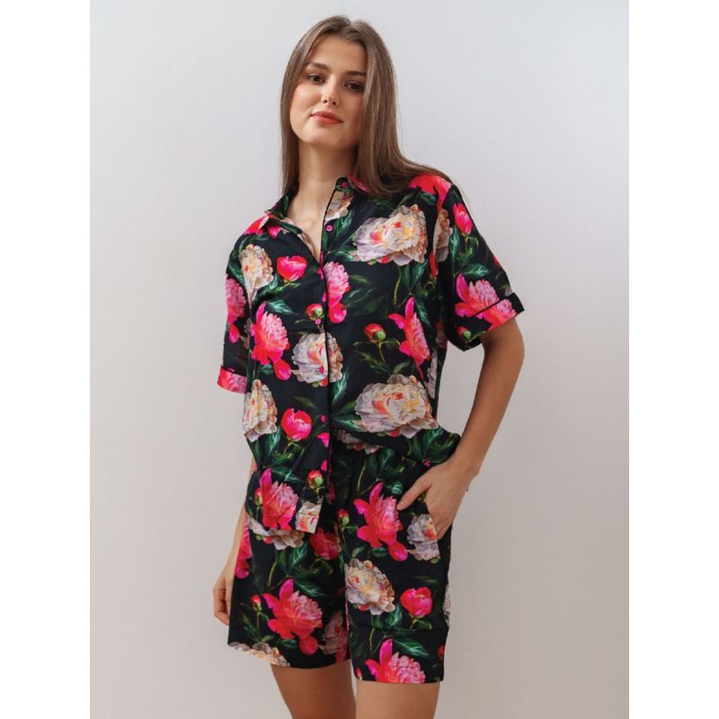 ButtChique Ultra-Light Cotton Voile Shorts with Shirt (S)