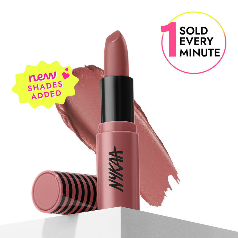 Nykaa So Creme! Creamy Matte Lipstick - Wakeup Makeup