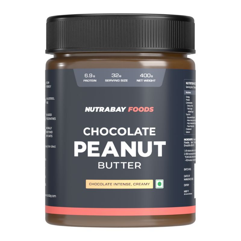 Nutrabay Foods Creamy Peanut Butter - Chocolate Intense Flavour