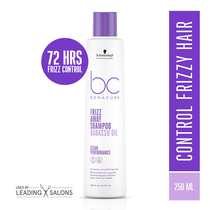 Schwarzkopf Professional Bonacure Frizz Away Shampoo With Babassu Oil