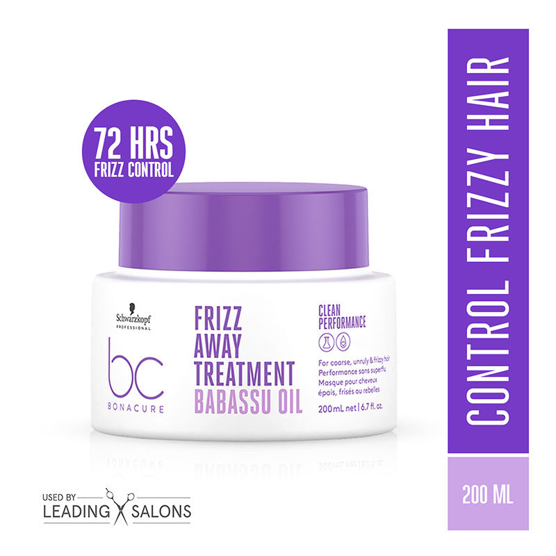 Schwarzkopf Professional Bonacure Frizz Away Treatment With Babassu Oil