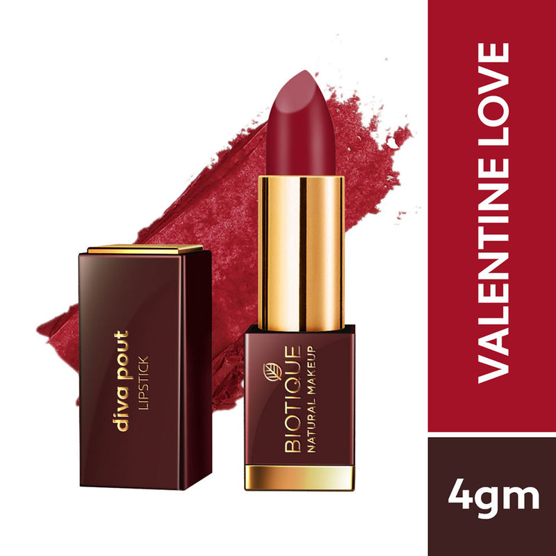 Biotique Diva Pout Lipstick - Valentine Love