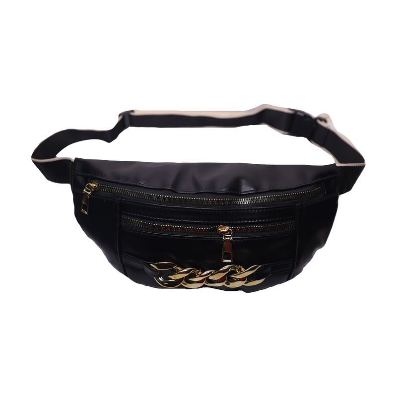 Angeline Classic Black Designer Belt Bag Buy Angeline Classic Black Designer Belt Bag Online at
