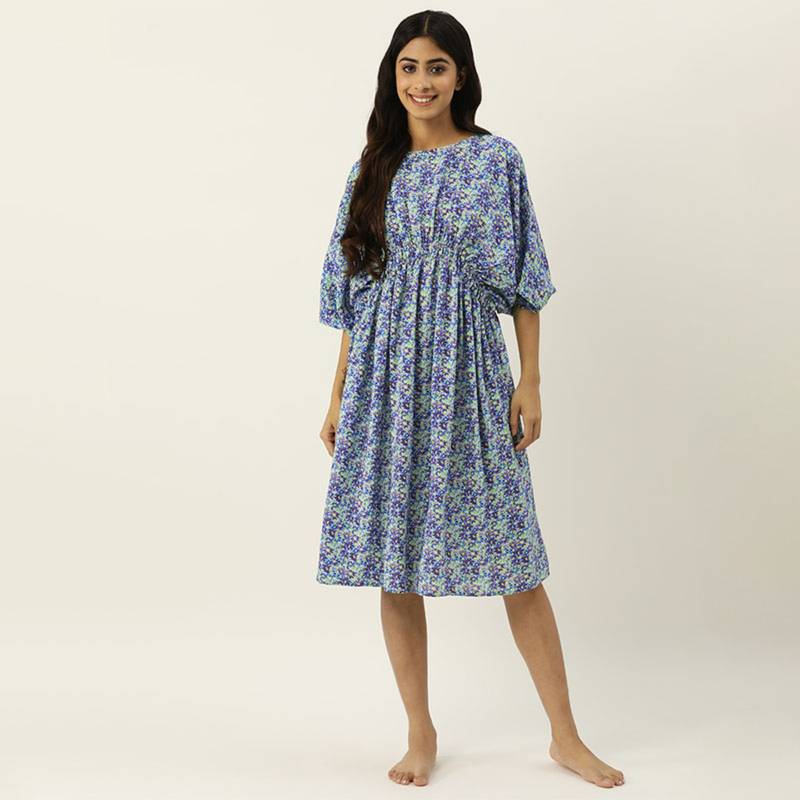 Women'secret Damen Nachthemd Weekly Hope – Mit J'ADORE Print, Spaghettiträgern, Aus Baumwolle!