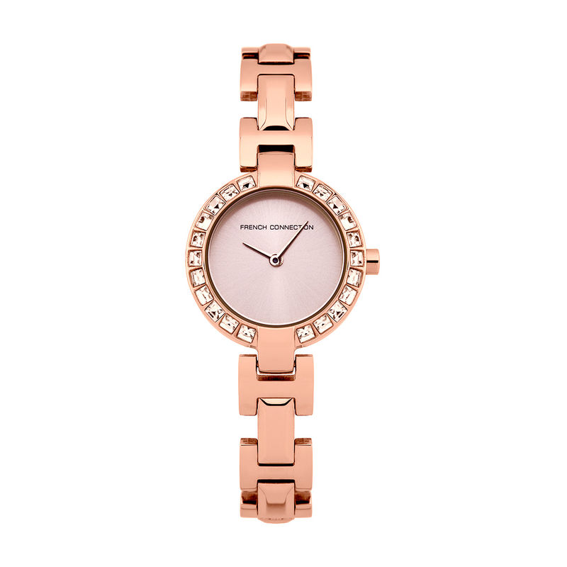 French Connection Analog Rose Gold Women WatchFC1157RGM Buy French Connection Analog Rose Gold
