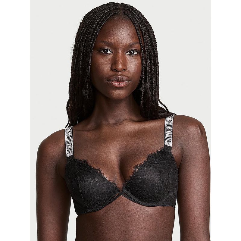 Buy Victoria's Secret Very Sexy Shine Strap Rose Lace Lightly