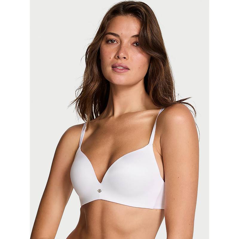 Victoria's Secret Very Sexy So Obsessed Smooth Wireless Push-Up Bra White (32B)