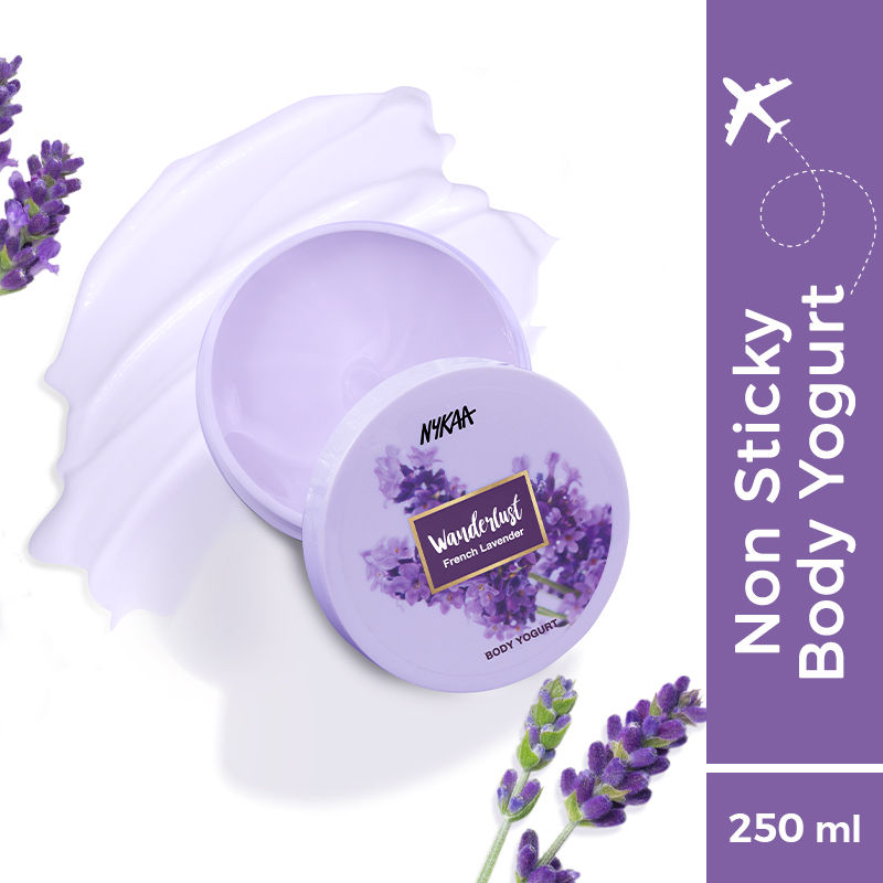 Nykaa Wanderlust Body Yogurt - French Lavender