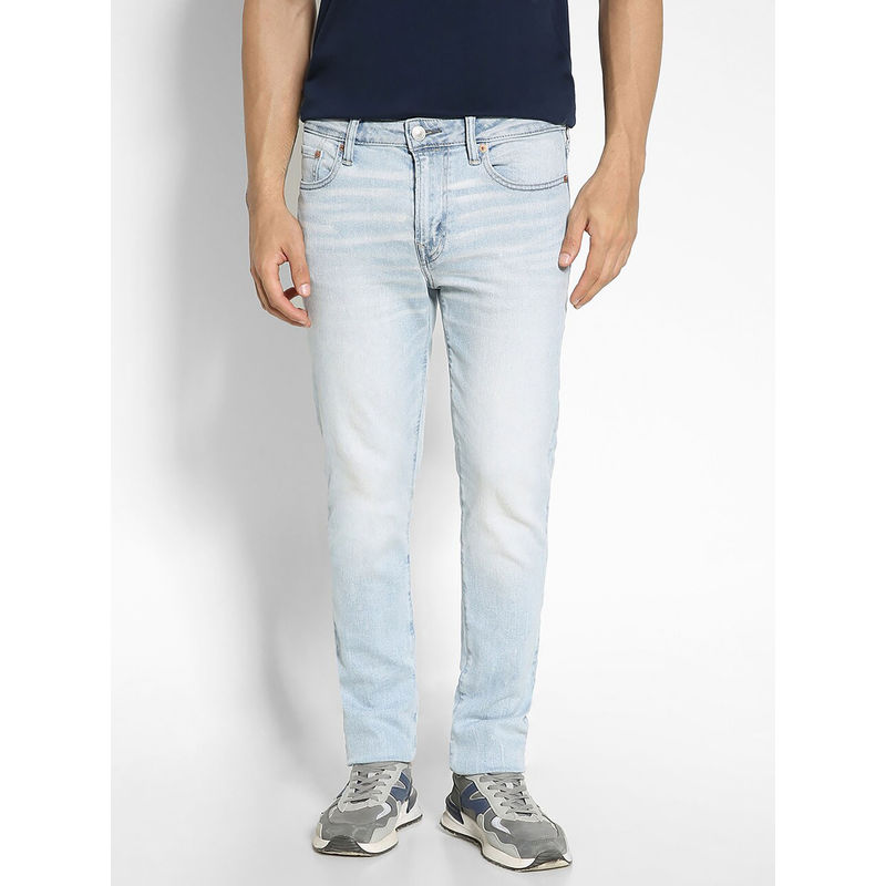 American Eagle Men Blue Air Flex Ultrasoft Slim Jeans (31)