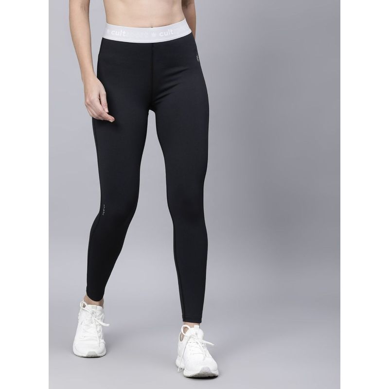 Cultsport AbsoluteFit Solid Workout Polyester Tights (XS)
