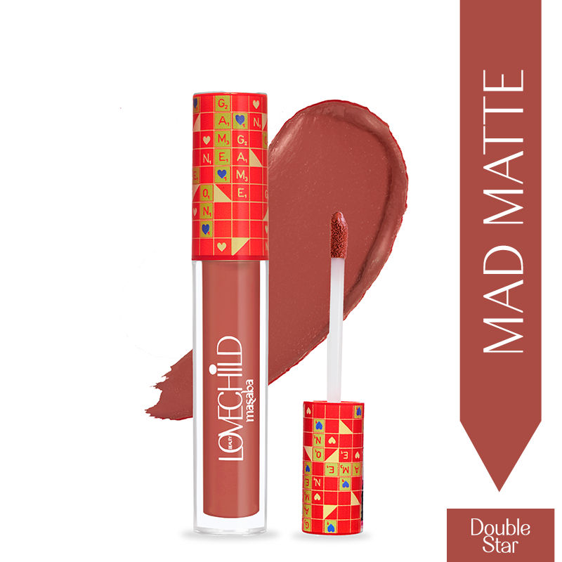 LoveChild Masaba - Mad-Matte Liquid Lipstick - 06 Double Star