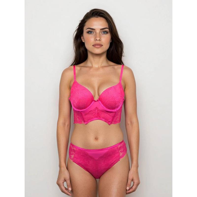 MHYTH Muse Hour Lace Push-Up Bra with Panty (S)