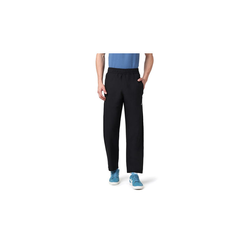 ASICS Black Solid Trackpant (XL)