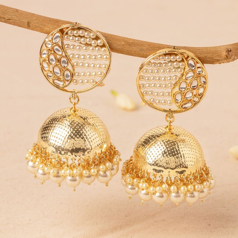 Azai by Nykaa Fashion Classic Jhumki Earrings Buy Azai by Nykaa