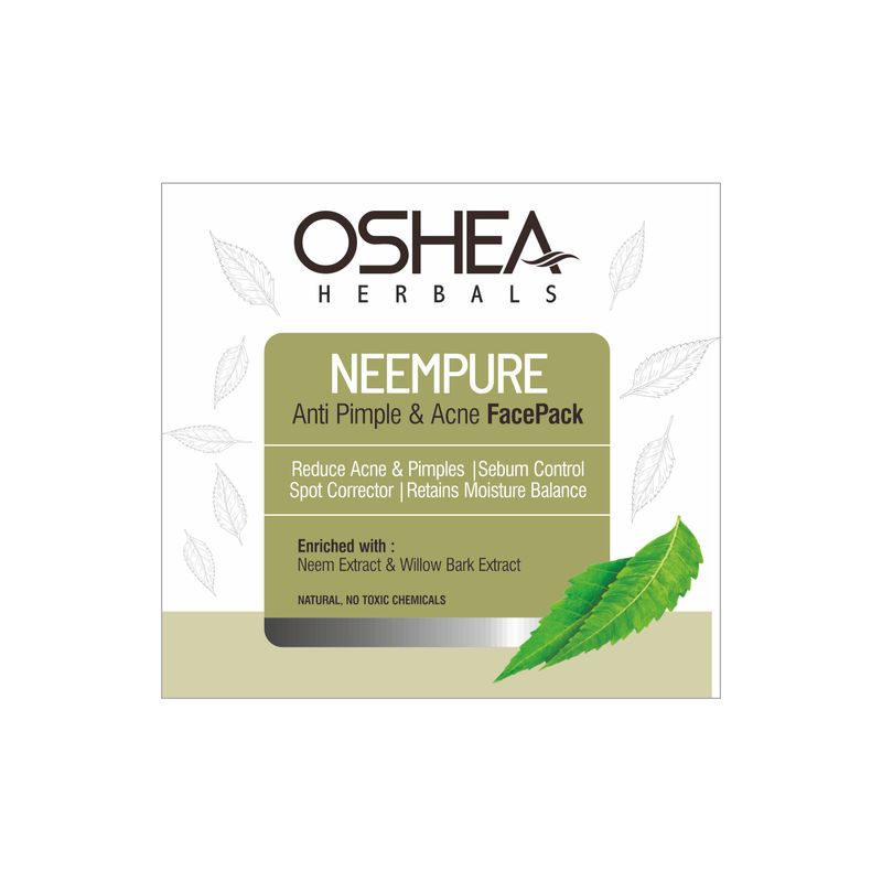 Oshea Herbals Neempure Anti Pimple & Acne Face Pack