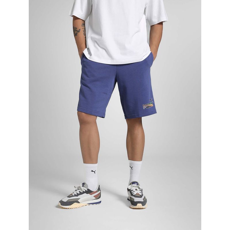 Puma Love United Men Blue 10 Shorts (XS)