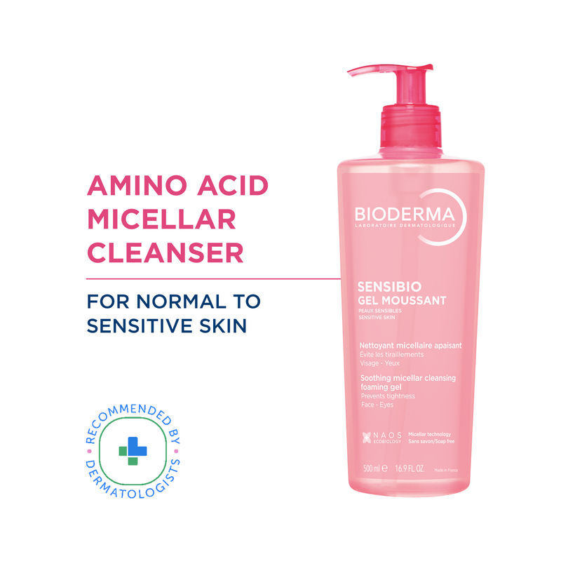 Bioderma Sensibio Gentle Soothing Micellar Cleansing Foaming Gel