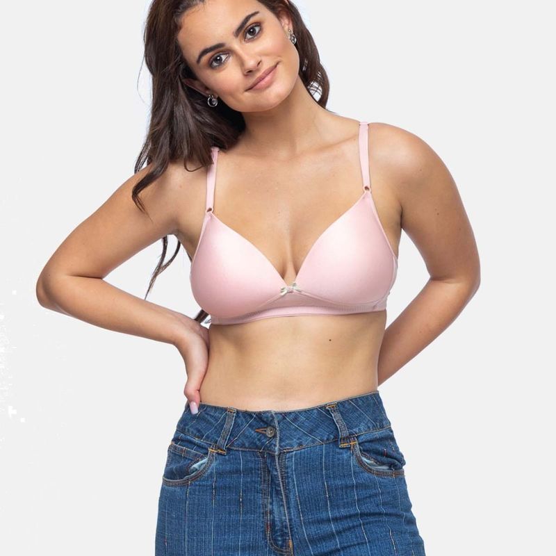 Curwish BBB-01P Beautiful Basis Baby Pink Bra T-shirt (32B)