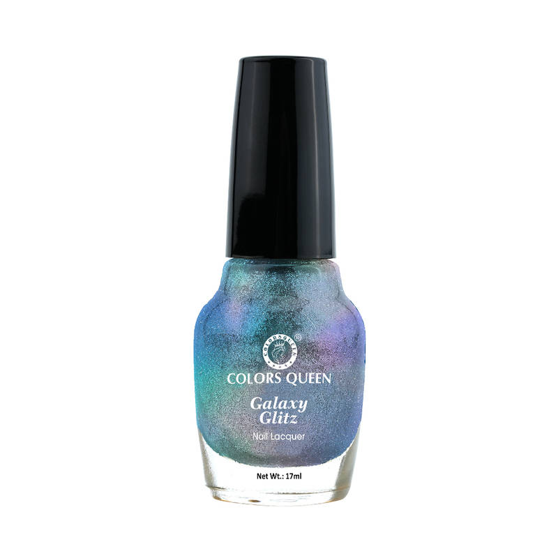 Colors Queen Galaxy Glitz Nail Paint - Iridescent