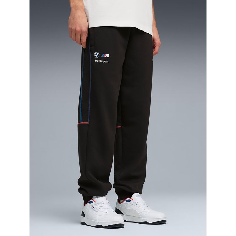 Puma Black Solid Regular Joggers (M)