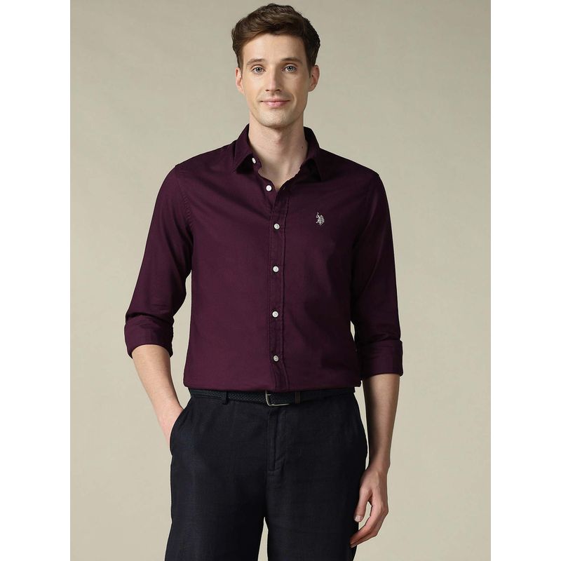 U.S. POLO ASSN. Mens Textured Tailored Fit Shirt (39)