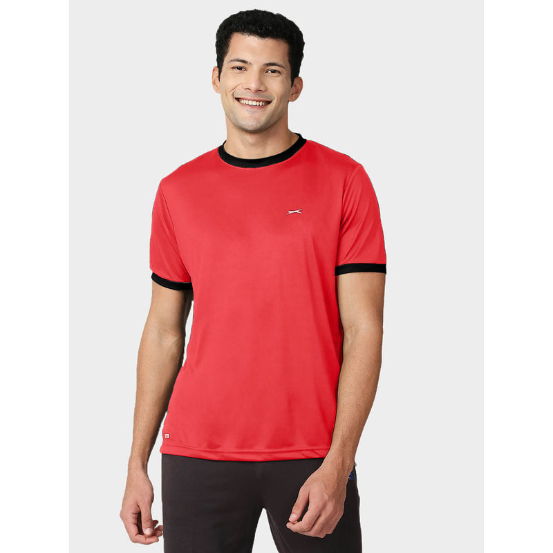 Black Panther Mens Brick Red Half Sleeves T-Shirt (3XL)