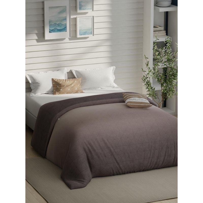Nautica Wine Super Soft Cotton Fabric Comforter (Double)