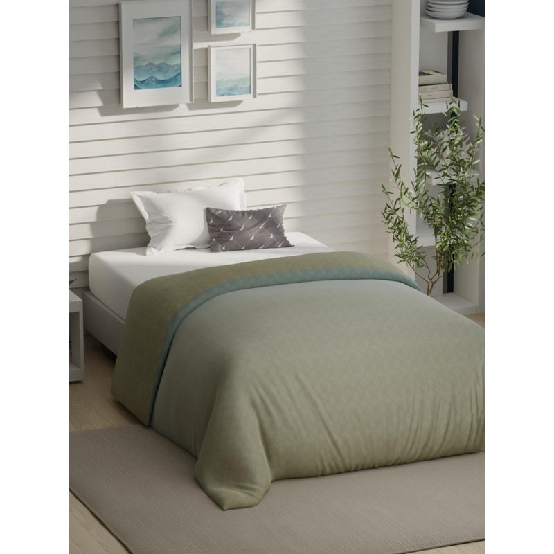 Nautica Green Super Soft Cotton Fabric Comforter (Single)