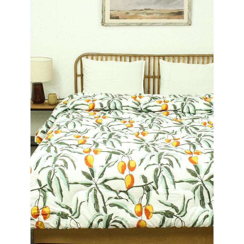 House This Amra Orange Comforter (Single)