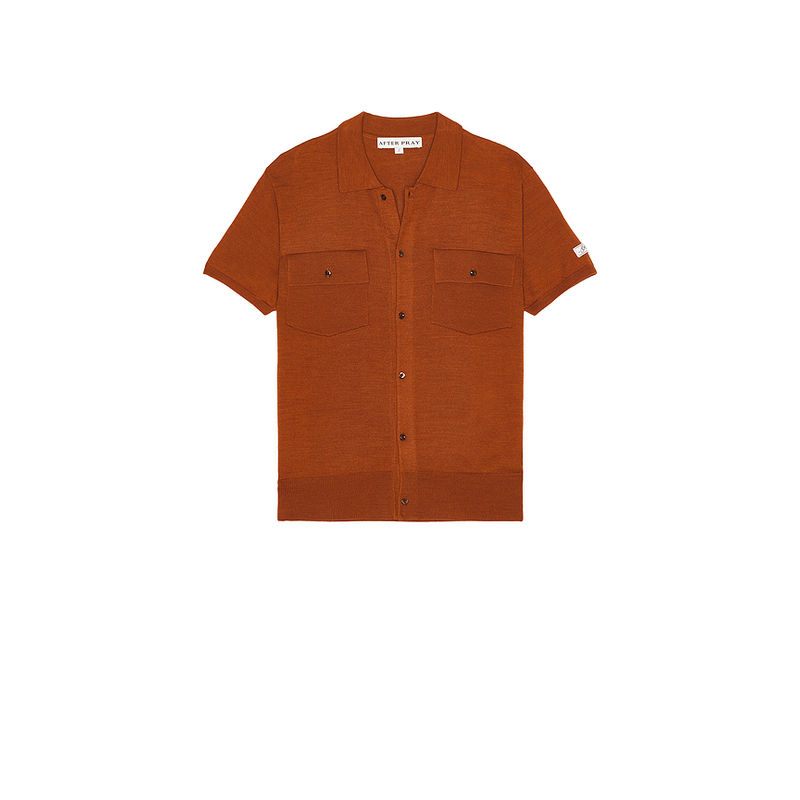 After Pray Maurice Polo Knit Cardigan (S)