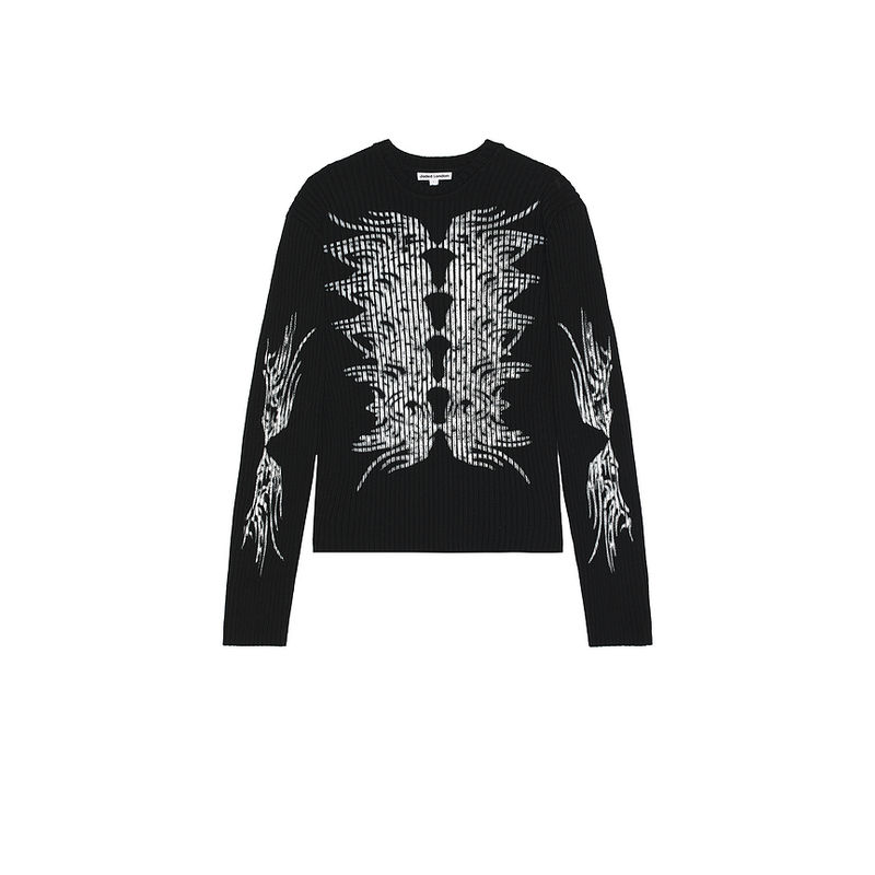 Jaded London Tattoo Ribbed Knit Jumper (XL)