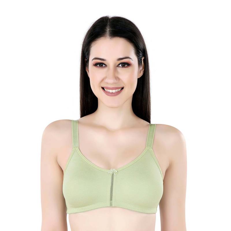 Bralux Easy Lounge Moulded T-Shirt Bra For Everyday Wear - Green (38C)