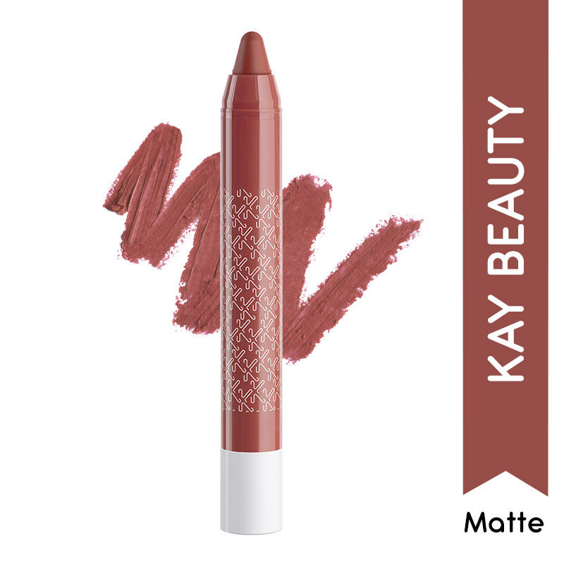 Kay Beauty Matteinee Matte Lip Crayon Lipstick -Gossip