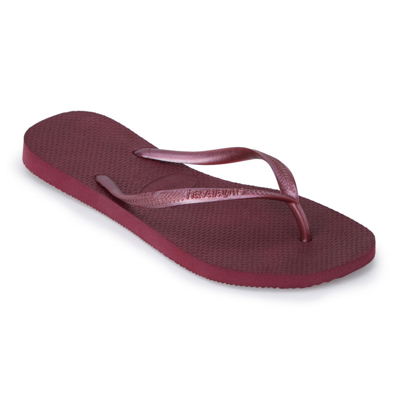 havaianas maroon