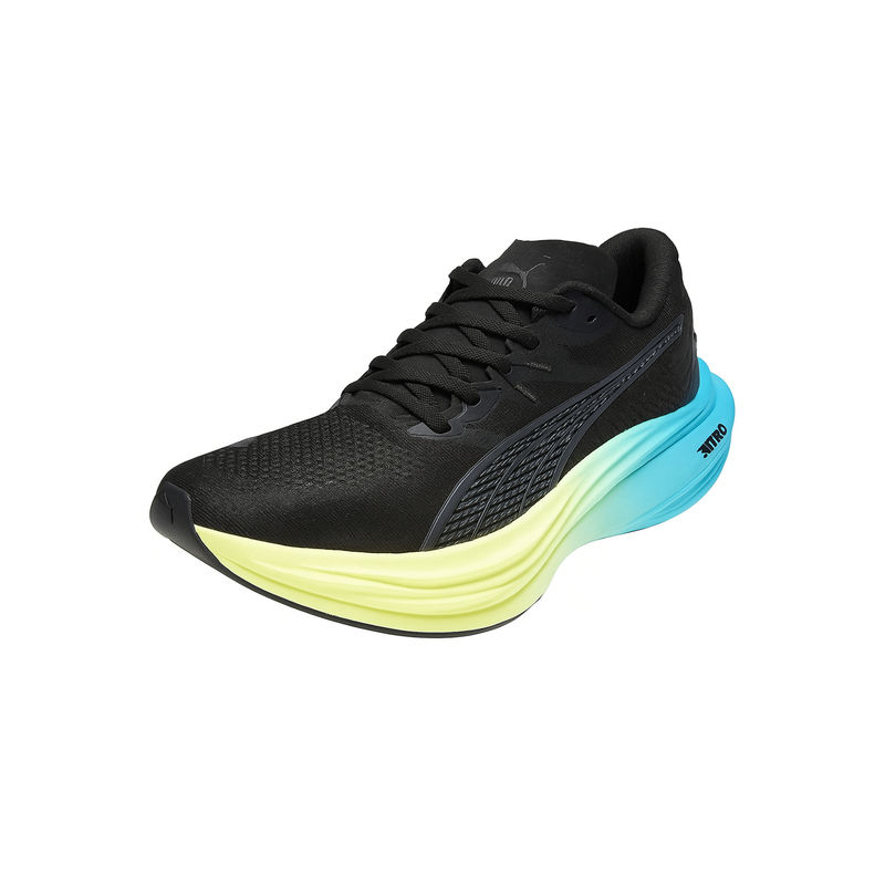 Puma Deviate NITRO 3 Men's Running Shoes-Black (UK 10)
