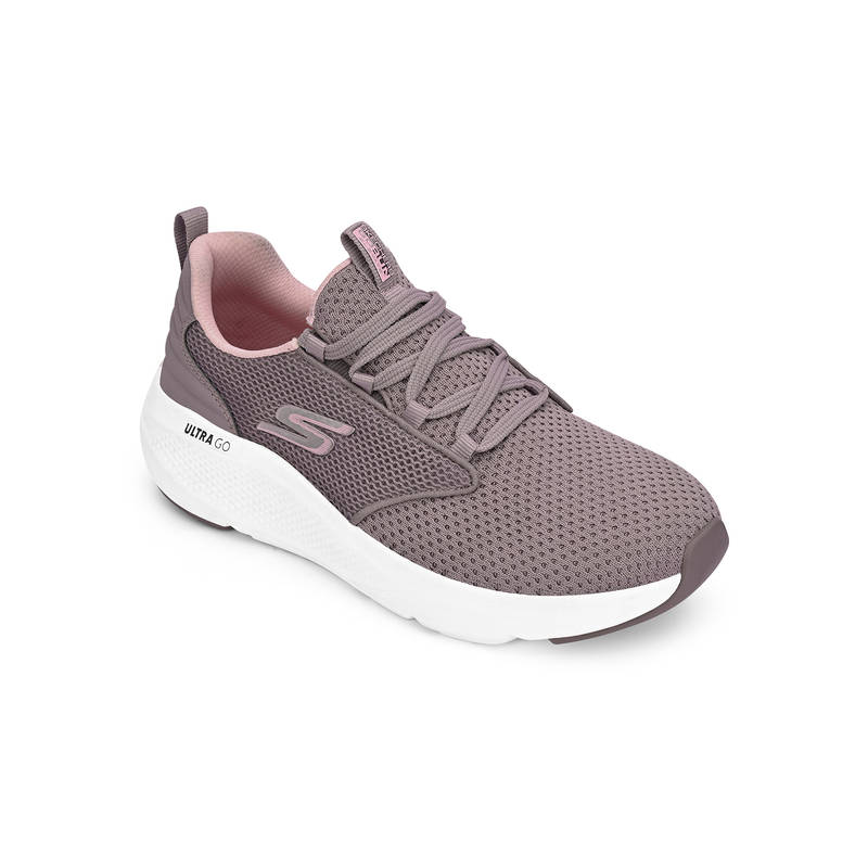 SKECHERS Women Go Run Elevate Sports Running Shoes-Mauve (US 9)
