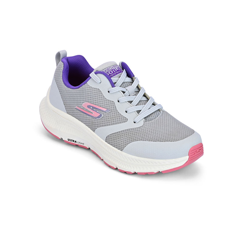SKECHERS Women Go Run Consistent 2 Sports Running Shoes-Grey (US 10)