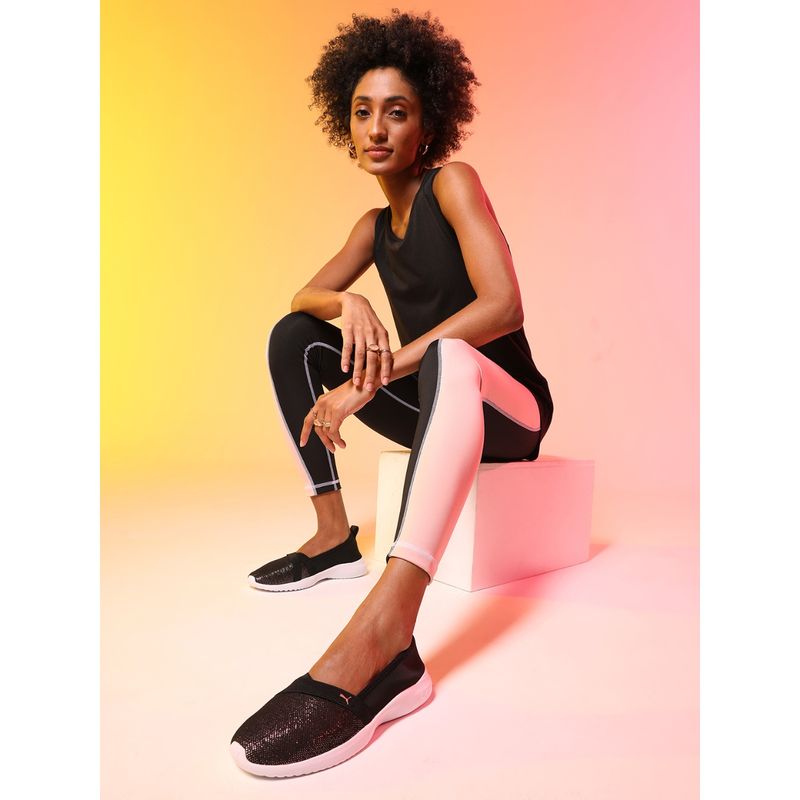 Puma Adelina Shine Women Black Sneakers Buy Puma Adelina Shine Women Black Sneakers Online at
