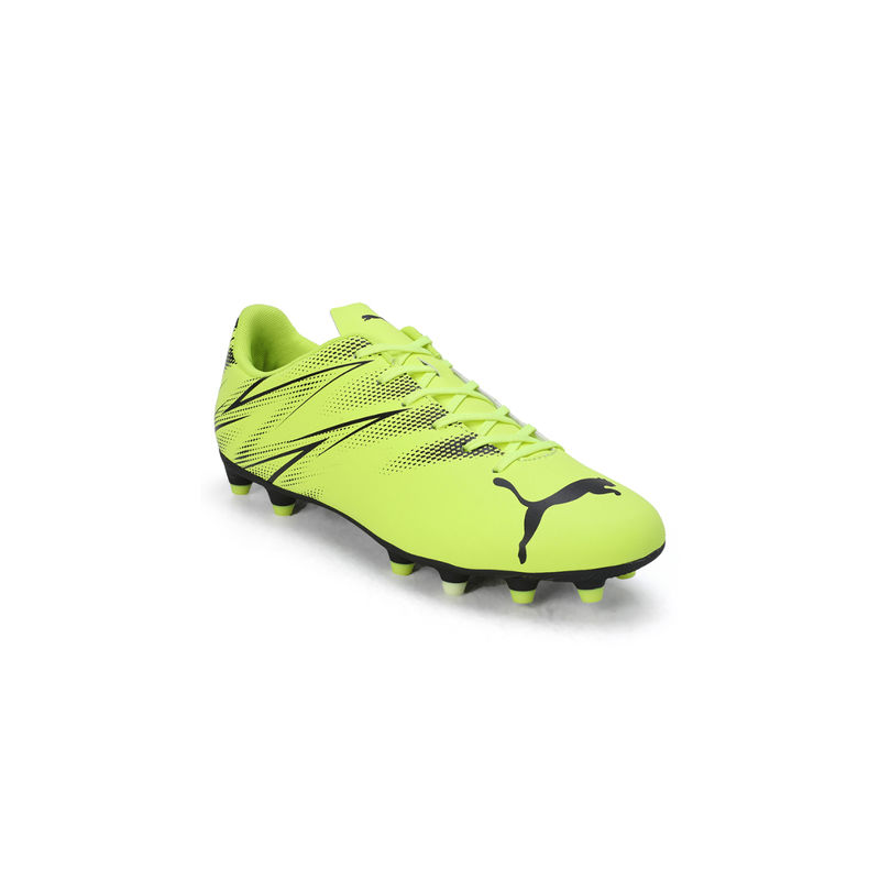 Puma ATTACANTO FG/AG Mens Green Football Shoes (UK 7)